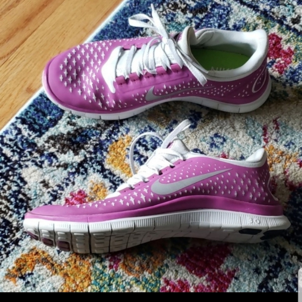 Nike Free 3.0 size 9 women's running shoes